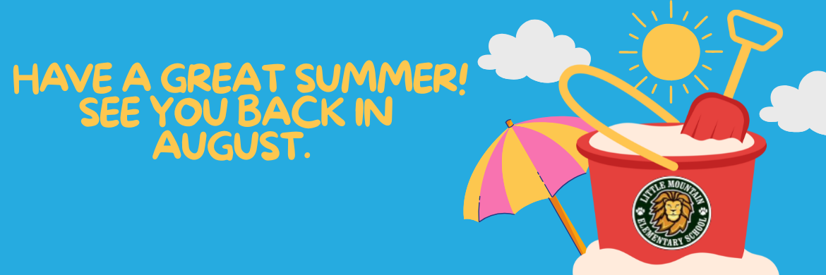 Have a Great Summer see you in Aug