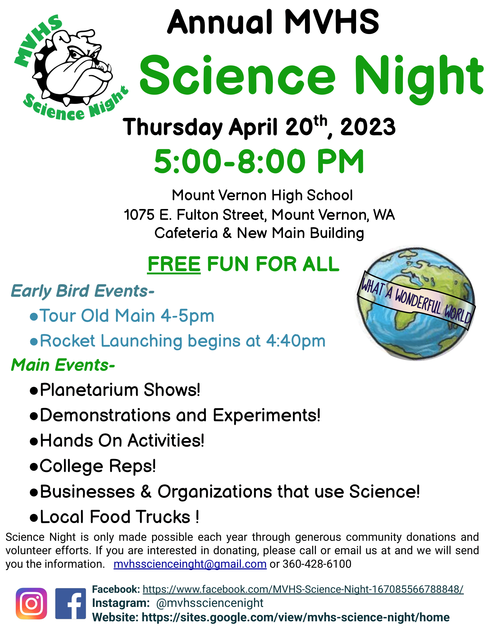 MVHS Science Night 