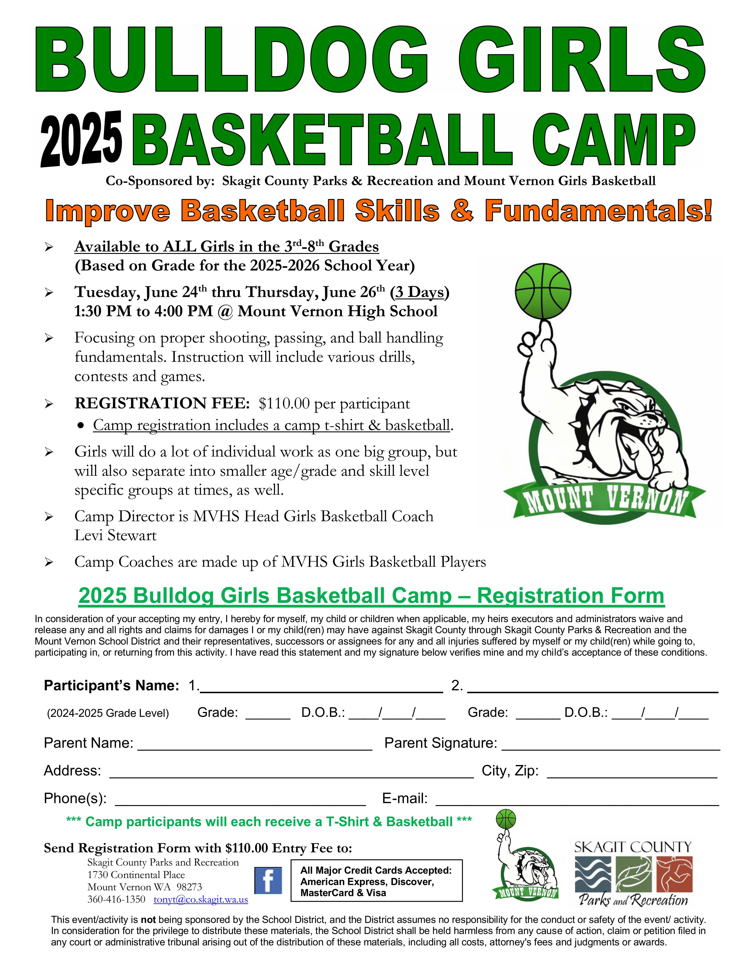 Bulldog Camp Flyer