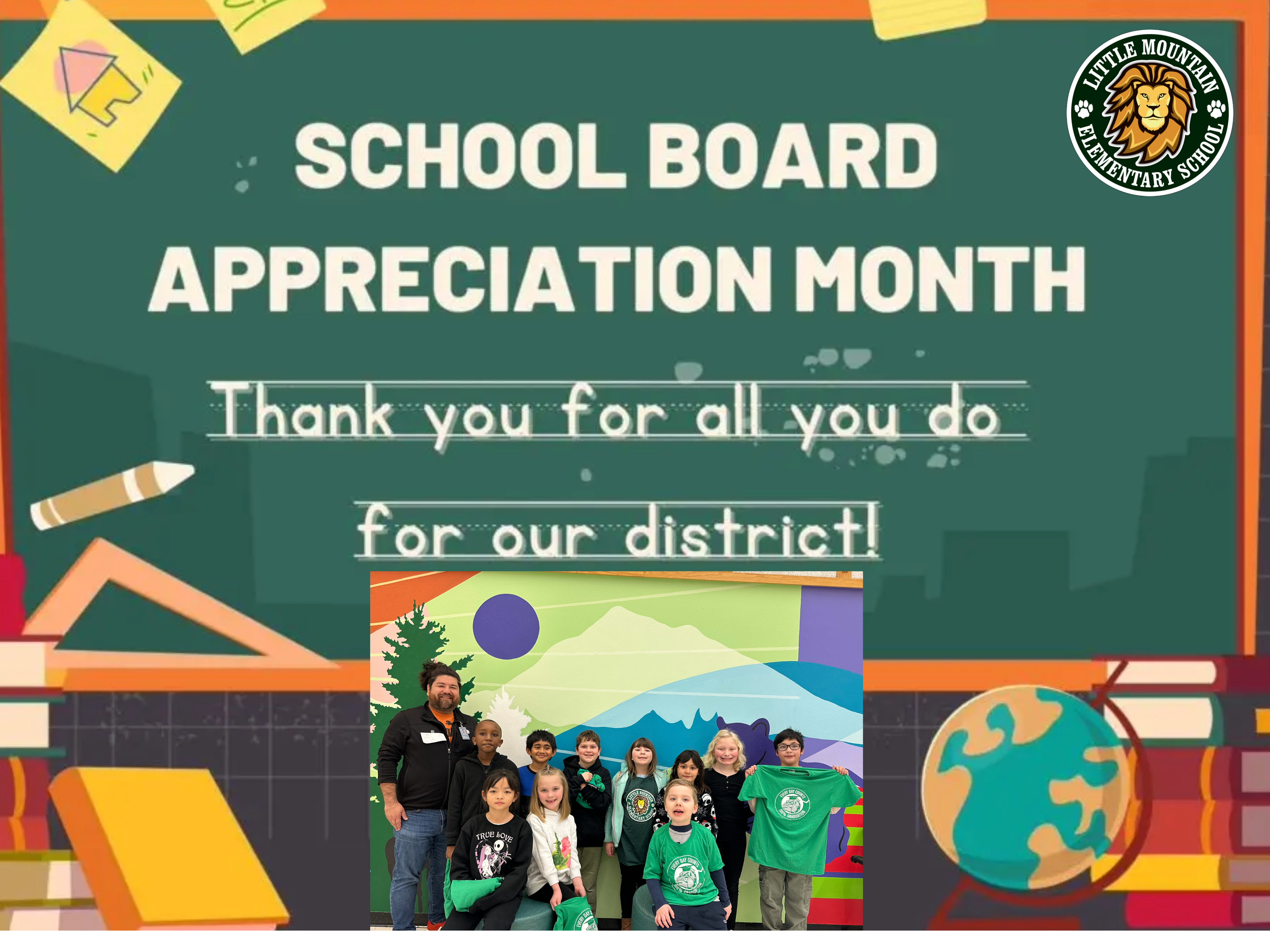 Thank you School Board Members 