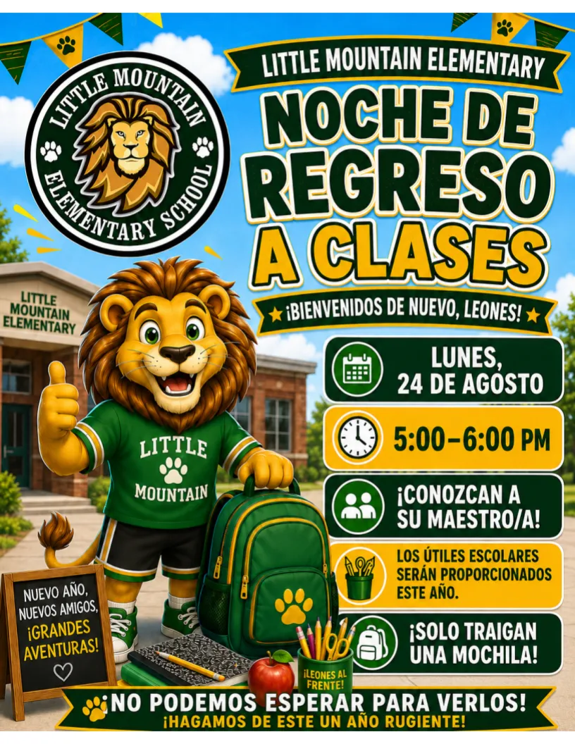 Back to School Night